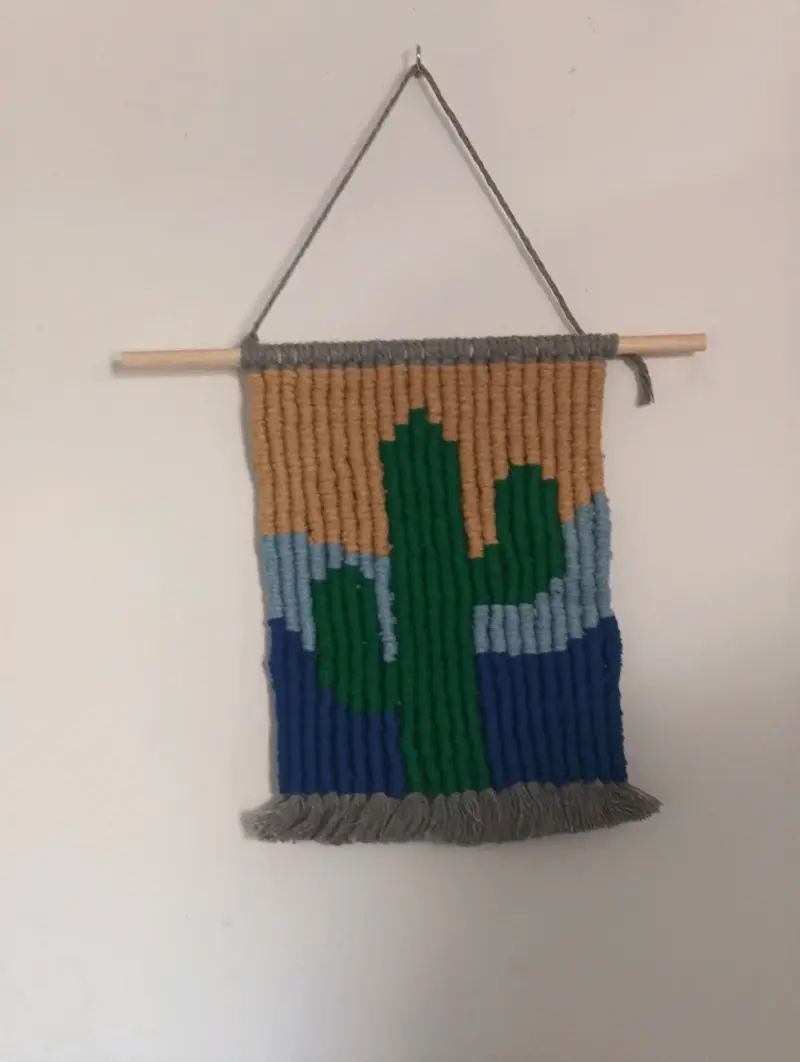 Tapiz decorativo de macramé en diferentes diseños - 2