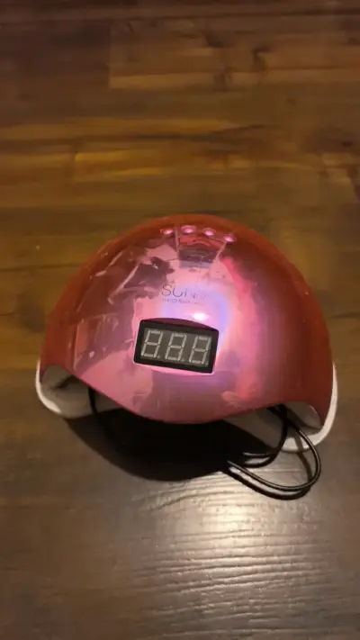 Lámpara LED UV para uñas SUN8 rosa - miniatura 1