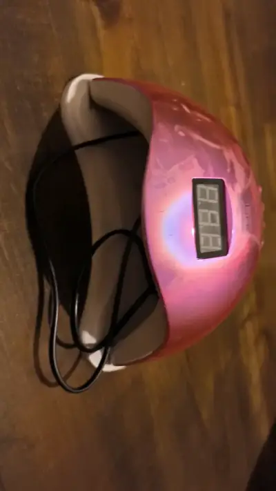 Lámpara LED UV para uñas SUN8 rosa - miniatura 3