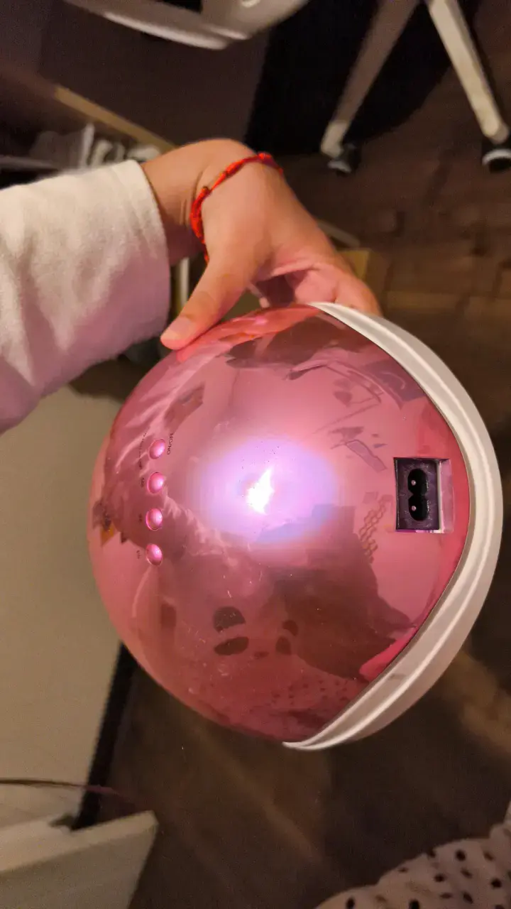 Lámpara LED UV para uñas SUN8 rosa - 4
