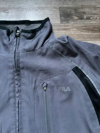 Chaqueta deportiva gris Fila con cierre - miniatura 1