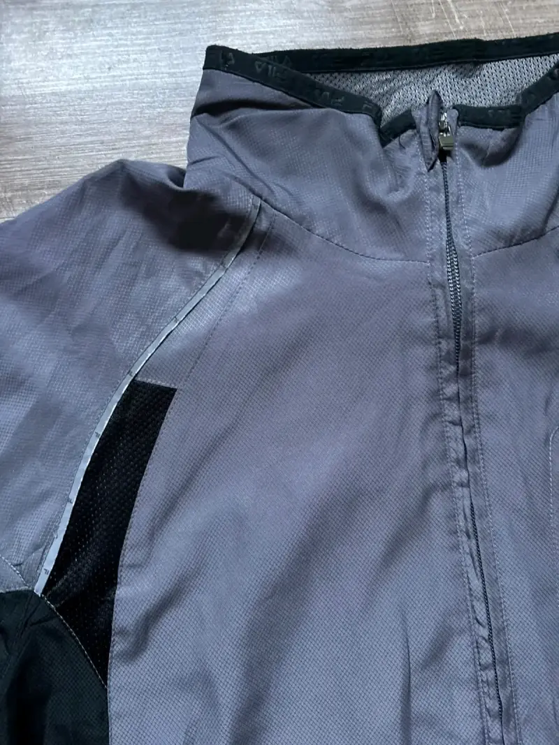 Chaqueta deportiva gris Fila con cierre - 3