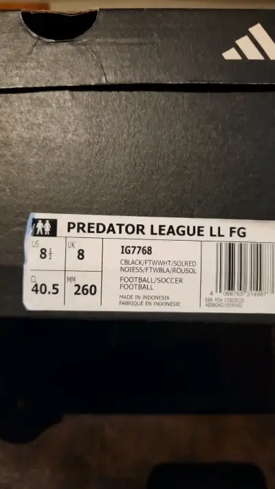 Botines de fútbol Adidas Predator League FG 40.5 - miniatura 5