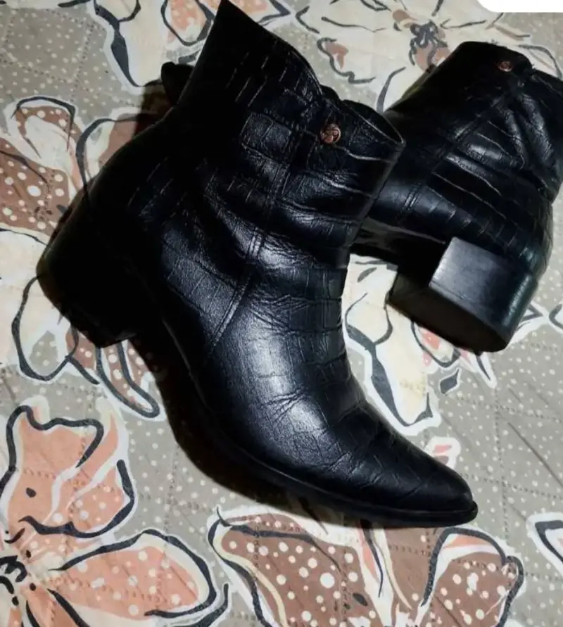 Botas de cuero negras Bottero para mujer - 2