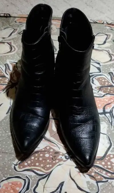 Botas de cuero negras Bottero para mujer - miniatura 3