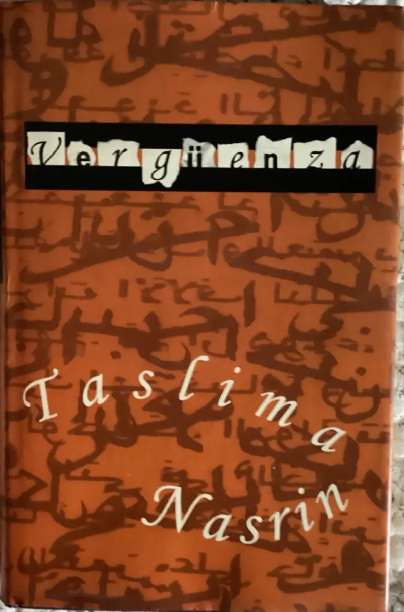 Libro 'Vergüenza' de Taslima Nasrin