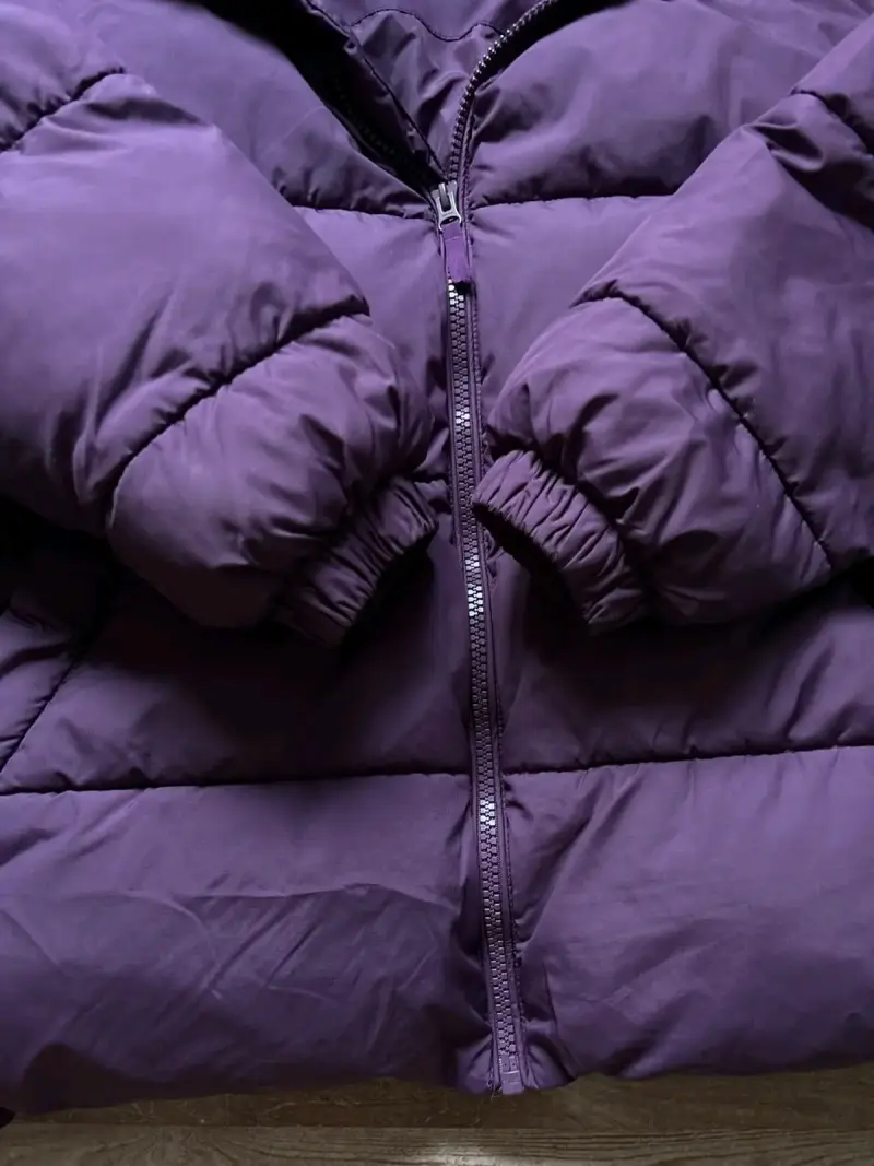 Chaqueta puffa morada hym - 4