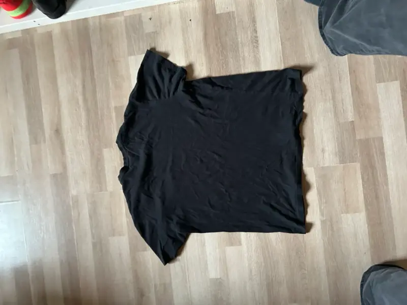 Polera negra U.S. Polo Assn de algodón - 2