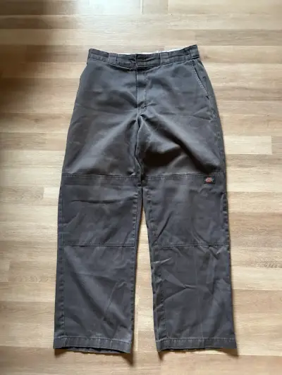 Pantalones double knee Dickies grises - miniatura 1