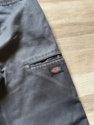 Pantalones double knee Dickies grises - miniatura 3