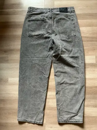 Jeans gris baggy fit Bearcliff para hombre - miniatura 3