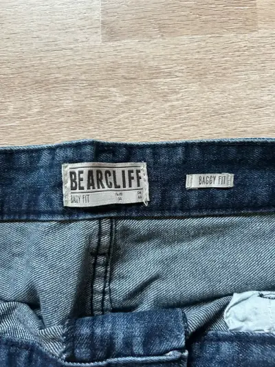 Jeans Baggy Fit Azul Oscuro Bearcliff - miniatura 2