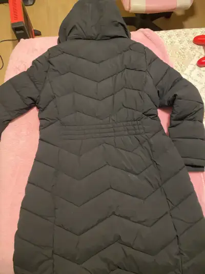 Parka/chaqueta larga calvin klein negra nueva - miniatura 4