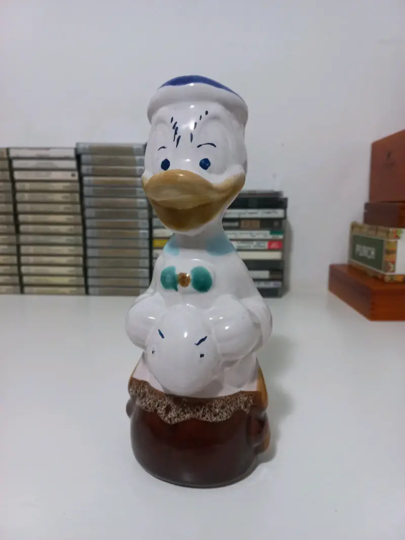 Figura de cerámica del Pato Donald  vintage - 2