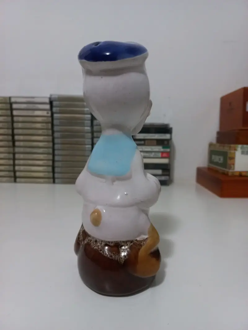 Figura de cerámica del Pato Donald  vintage - 4