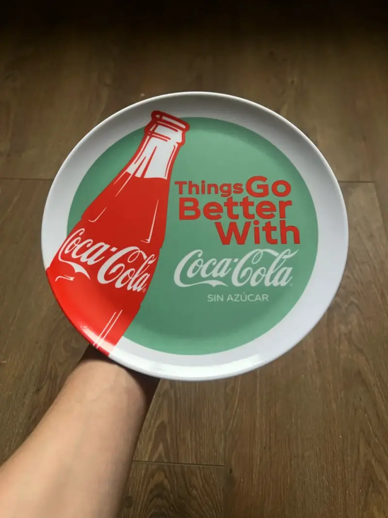 Set de 6 Platos Coleccionables Coca-Cola Melamina - 4
