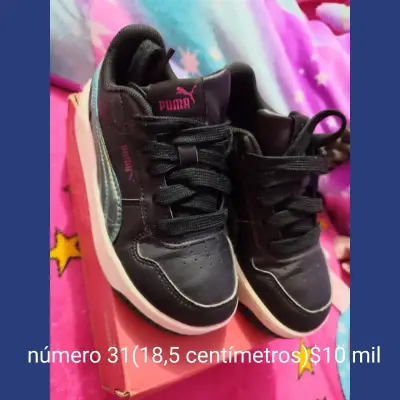 Zapatillas deportivas Puma para niños talla 31 - miniatura 1