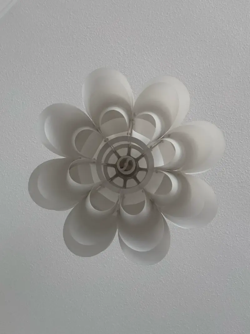 Lámpara de techo moderna blanca - 2