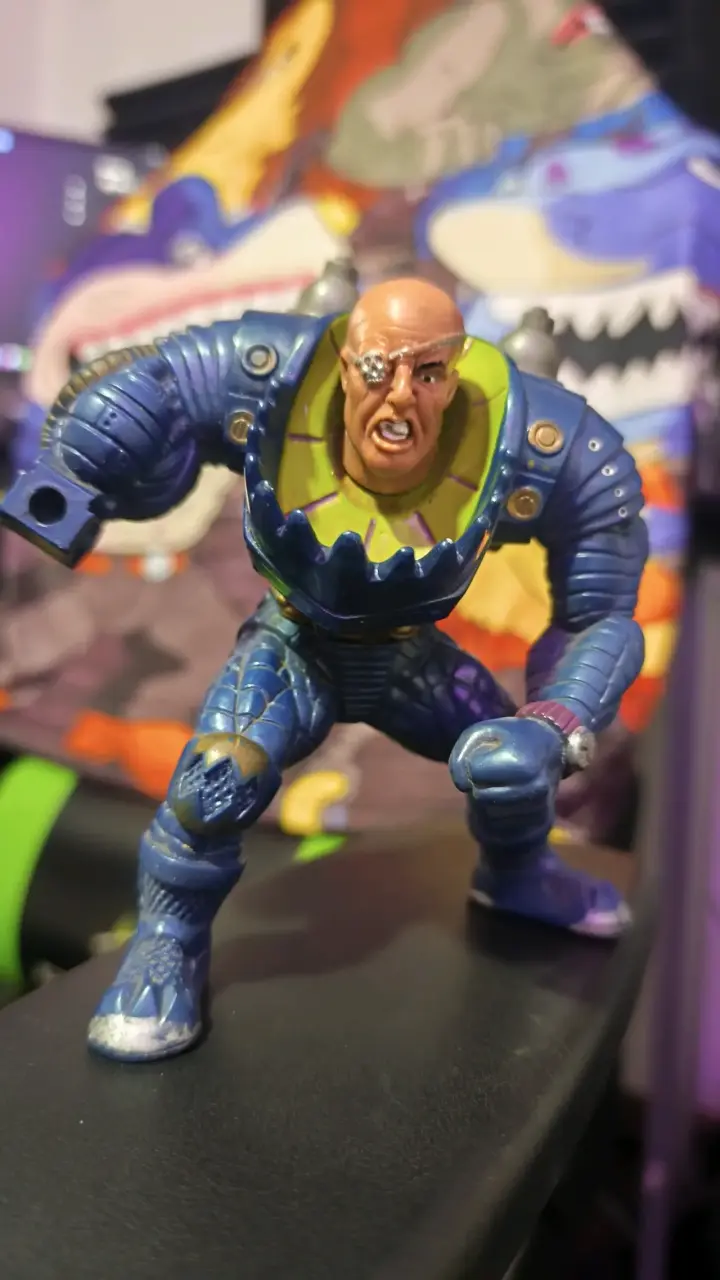 Dr. Piranoid 1994 variante Azul Streetshark - 1