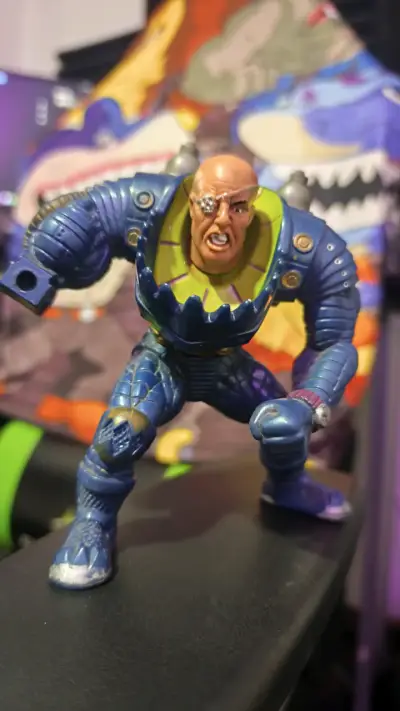 Dr. Piranoid 1994 variante Azul Streetshark - miniatura 1