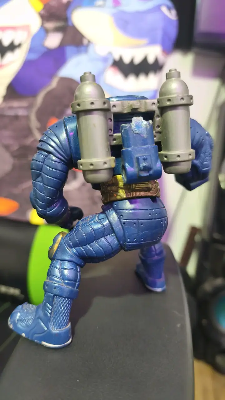 Dr. Piranoid 1994 variante Azul Streetshark - 2