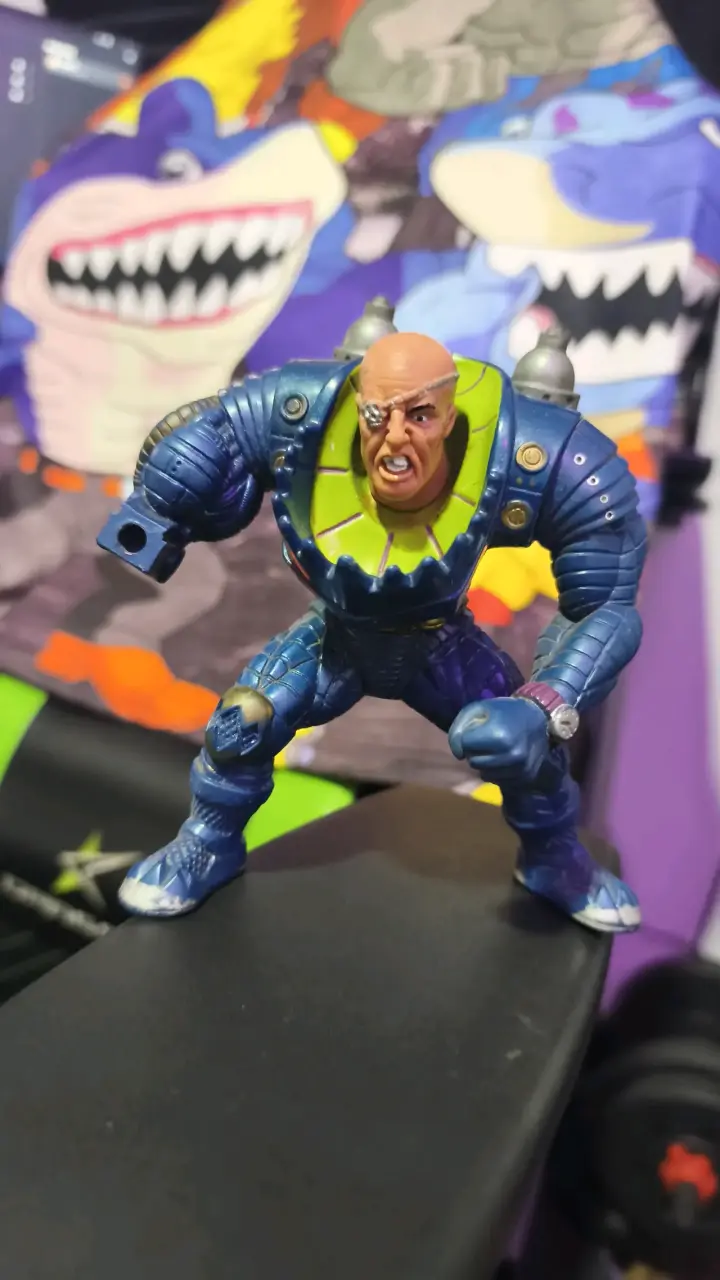 Dr. Piranoid 1994 variante Azul Streetshark - 3