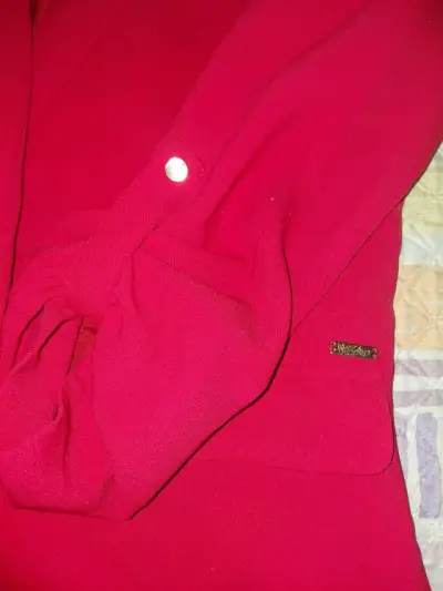 Blazer rojo para mujer talla L - miniatura 2