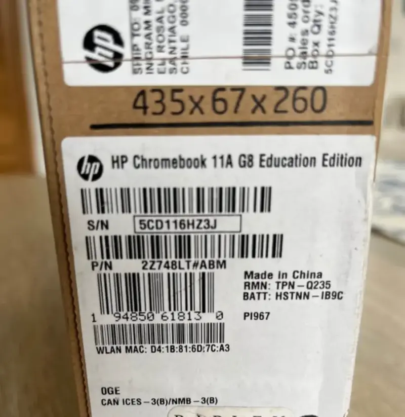 Chromebook HP 11A G8 Education Edition NUEVO! - 2