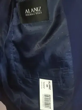Terno azul formal Alaniz talla 44 - 2