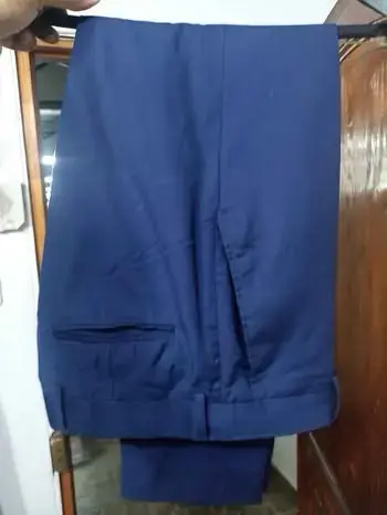 Terno azul formal Alaniz talla 44 - 5