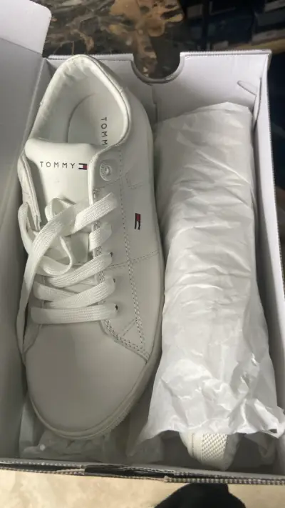 Zapatillas blancas Tommy Hilfiger para hombre - miniatura 3