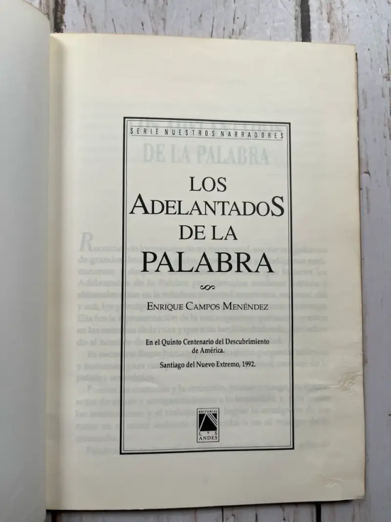 Los Adelantados de la Palabra Enrique Campos - 4