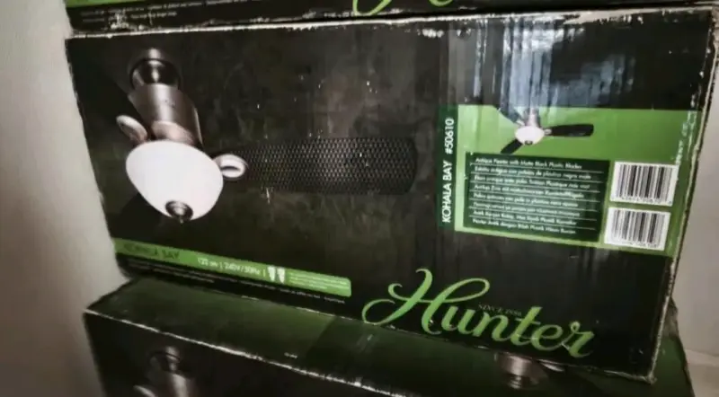 Ventilador de Techo Hunter Kohala Bay con Luz - 3