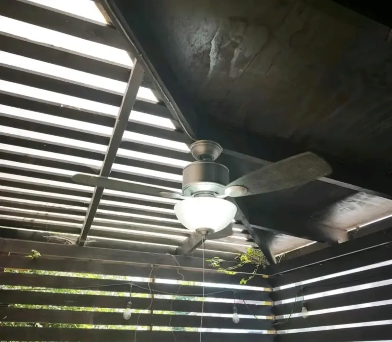 Ventilador de Techo Hunter Kohala Bay con Luz - 4