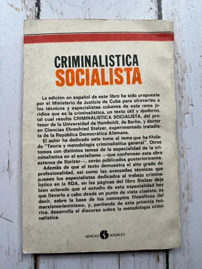 'Criminalística Socialista' de Ehrenfried Stelzer - miniatura 3