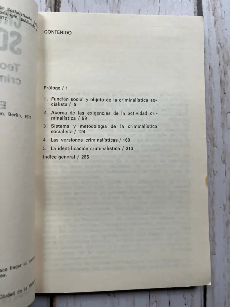 'Criminalística Socialista' de Ehrenfried Stelzer - 5