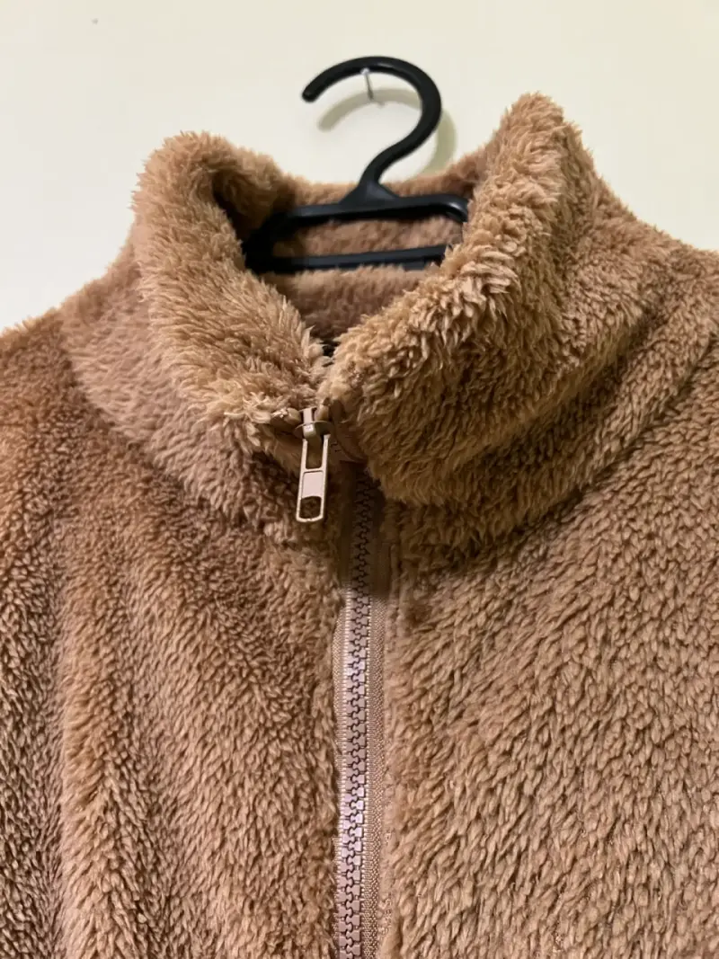 Chaqueta marrón con cierre - 2