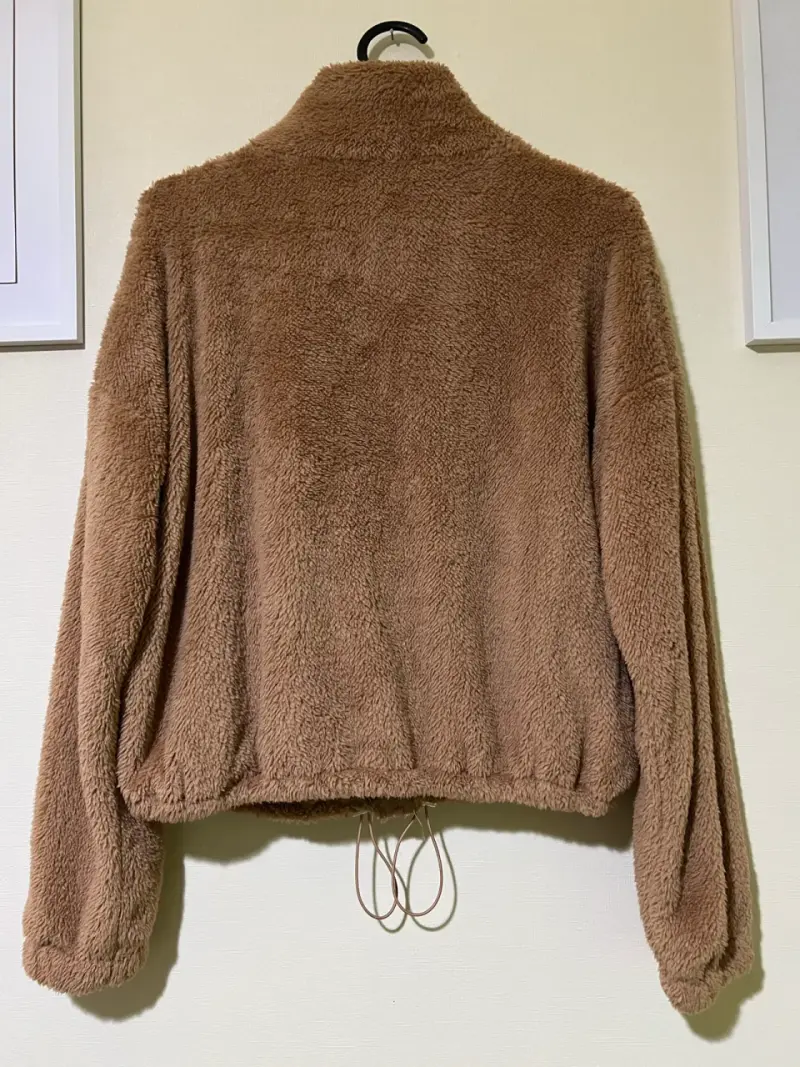 Chaqueta marrón con cierre - 4