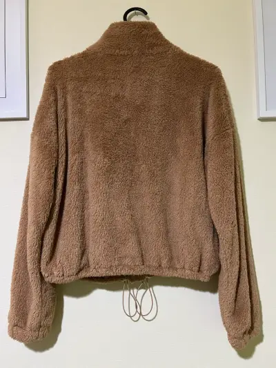 Chaqueta marrón con cierre - miniatura 4