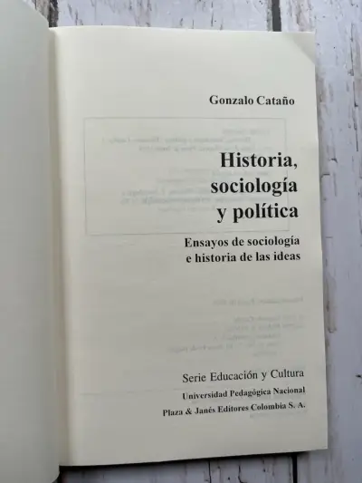 Historia, Sociología y Política de Gonzalo Cataño - miniatura 4