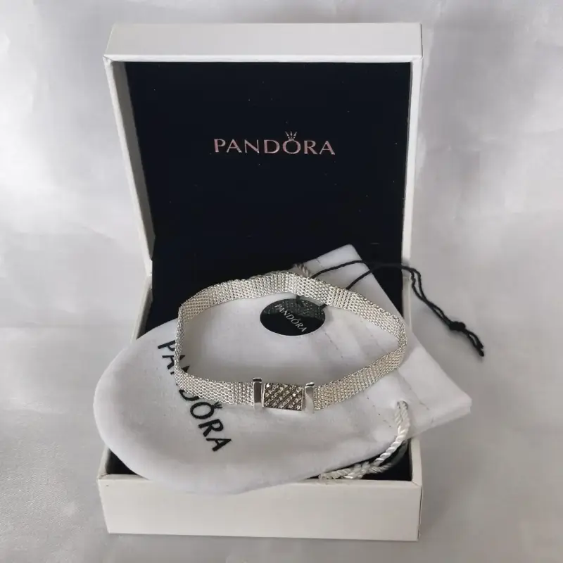 Pulsera de plata 925 Pandora con diseño elegante - 2