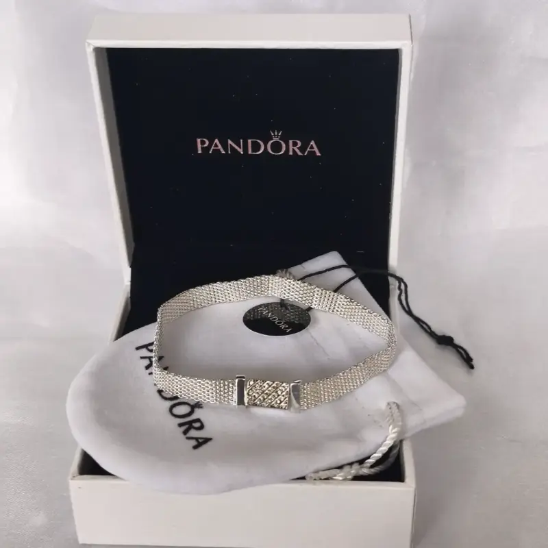 Pulsera de plata 925 Pandora con diseño elegante - 4