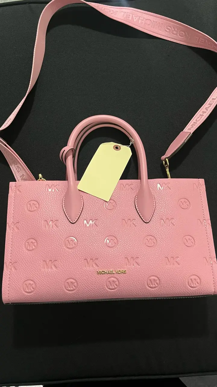 Set de mochila y cartera Michael Kors rosa - 3