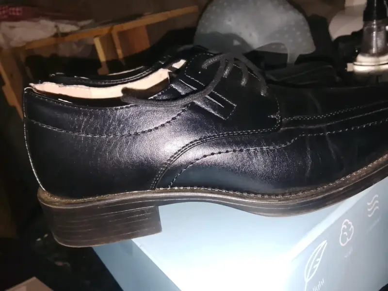 Zapatos de vestir negros para hombre número 36 - 3