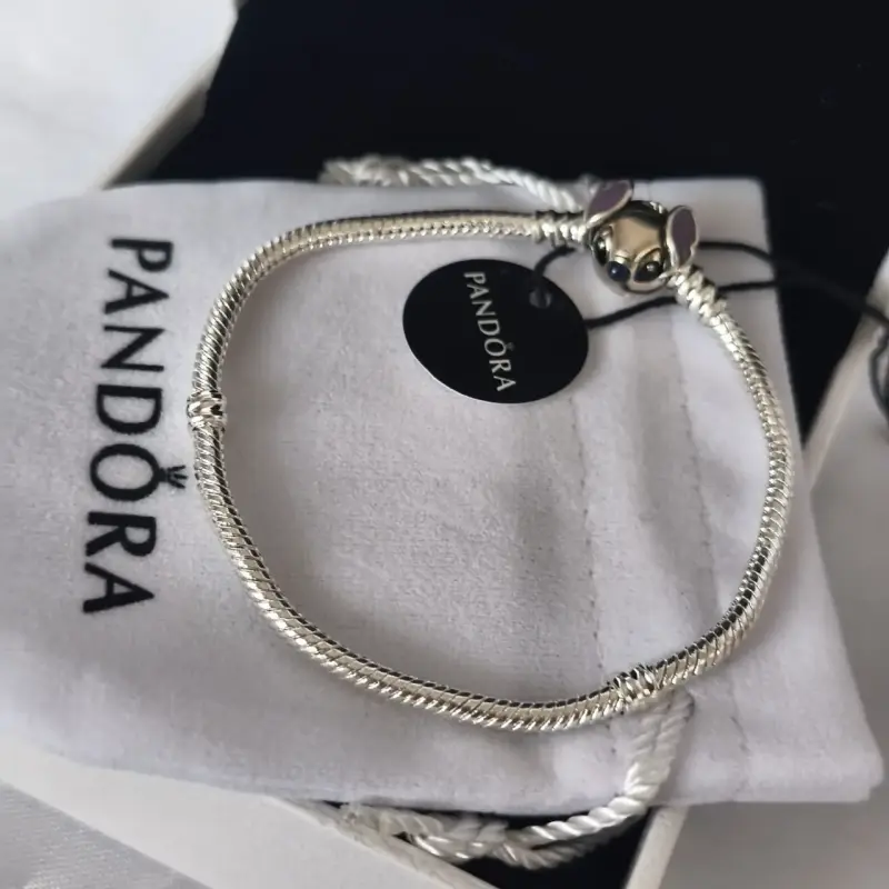 Pulsera Pandora de plata 925 stitch - 2