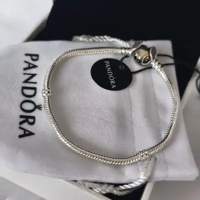 Pulsera Pandora de plata 925 stitch - miniatura 2