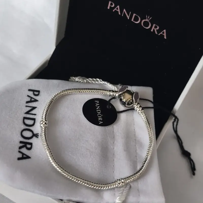 Pulsera Pandora de plata 925 stitch - 3