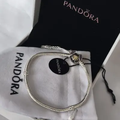 Pulsera Pandora de plata 925 stitch - miniatura 3