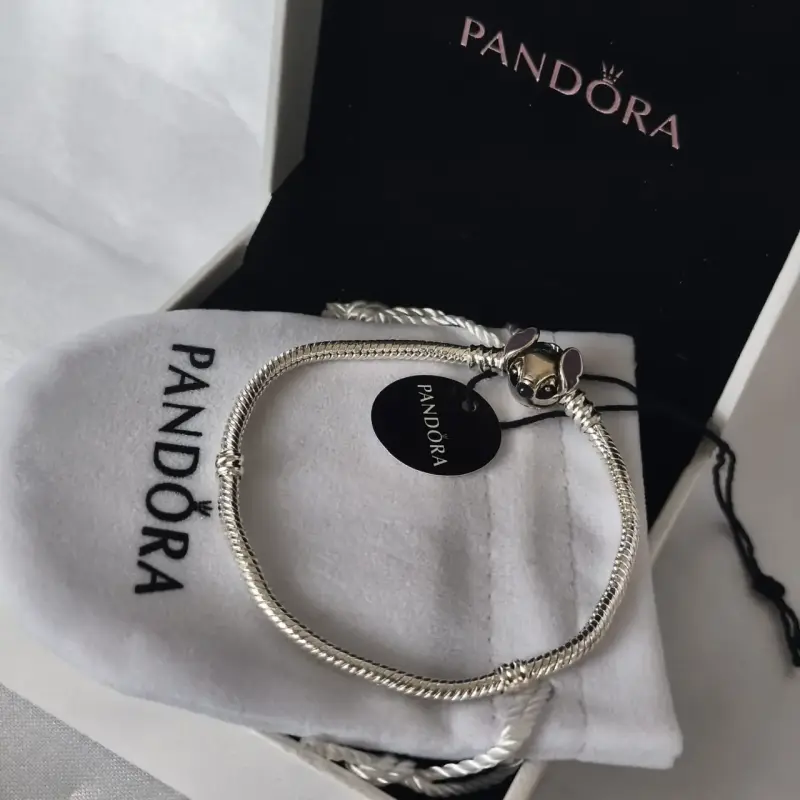 Pulsera Pandora de plata 925 stitch - 4