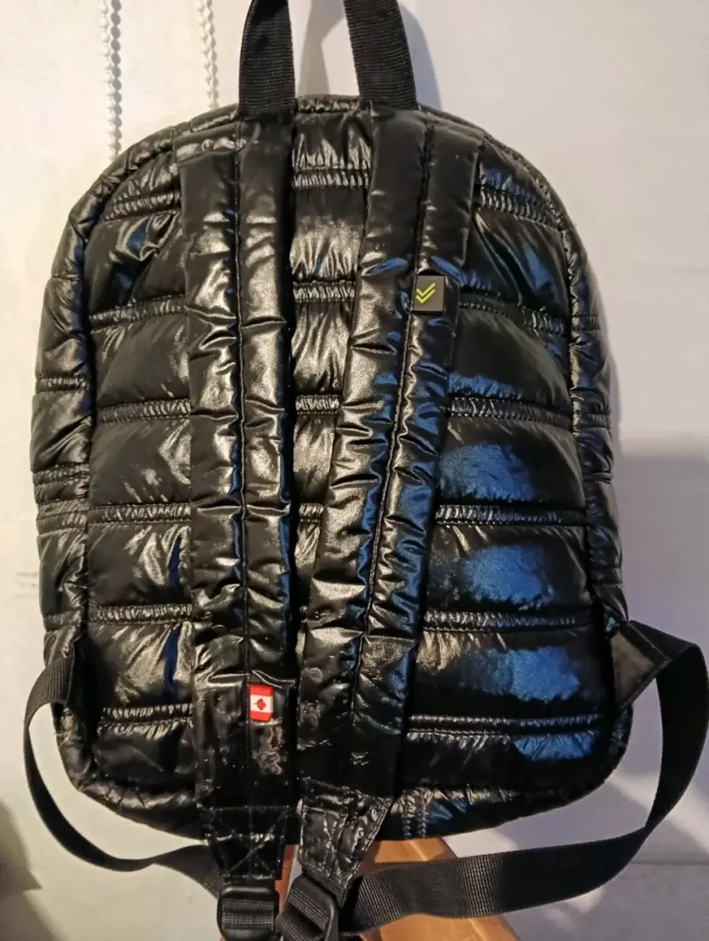 Mochila negra acolchada Bubba con múltiples bolsillos - 2